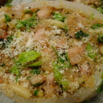 Con al amollica e il formaggio